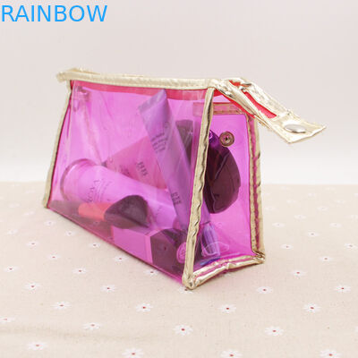 Gravure печатая ясную косметику носит мешок Reclosure и многоразовое