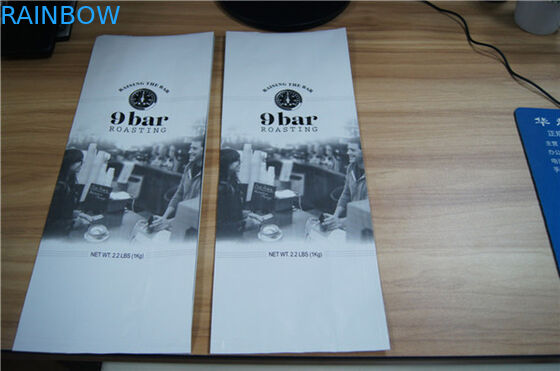 Мешки кофе алюминиевой фольги нижнего мешка заедк Matt Mylar Gusset упаковывая с клапаном