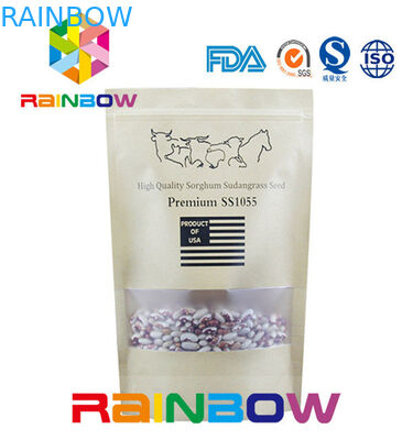 Качество еды стоит вверх мешок застежки -молнии для обломоков кокоса/еды любимчика/заедк/печенья