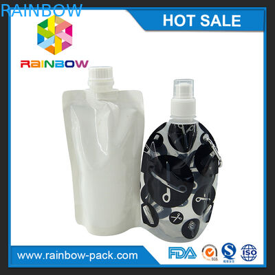 Стоьте вверх многоразовый мешок Spout еды младенца упаковывая с застежкой -молнией на верхней части