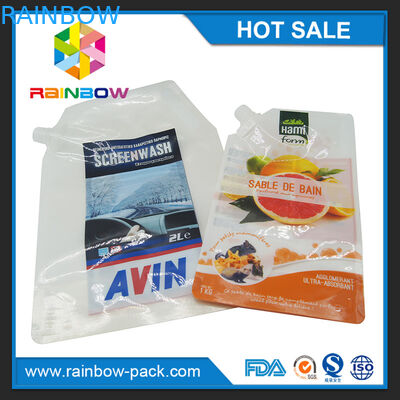 Подгонянные многоразовые пластичные стоят вверх мешок выжимкы для еды/сока/супа младенца