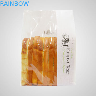 Белый мешок Kraft бумажный для хлеба/стоит вверх мешки с Mylar и ясным окном