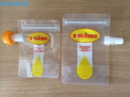 Мешок споут еды аттестации УПРАВЛЕНИЯ ПО САНИТАРНОМУ НАДЗОРУ ЗА КАЧЕСТВОМ ПИЩЕВЫХ ПРОДУКТОВ И МЕДИКАМЕНТОВ многоразовый жидкостный с течебезопасным