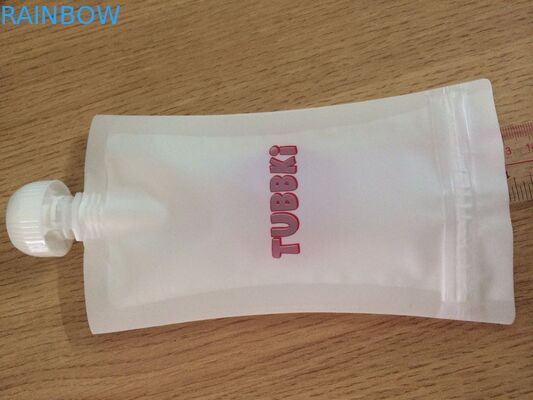 Течебезопасные многоразовые мешки детского питания с нижней двойной молнией