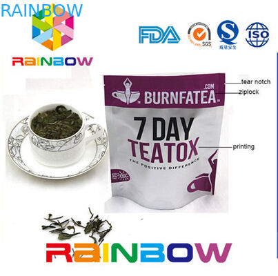 Мешок алюминиевой фольги мешка бортового Gusseted чая бумаги Kraft пакета Doy упаковывая пластичный Ziplock