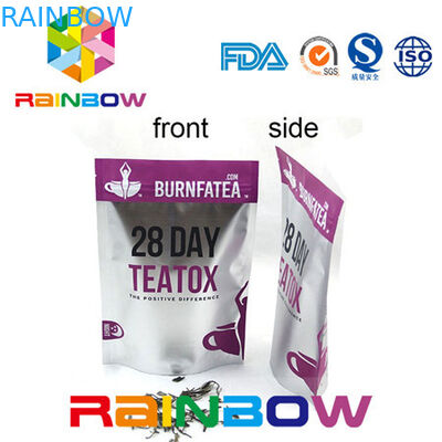 Мешок алюминиевой фольги мешка бортового Gusseted чая бумаги Kraft пакета Doy упаковывая пластичный Ziplock