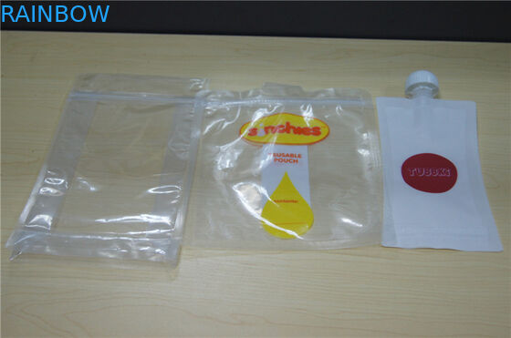 Одобренный УПРАВЛЕНИЕ ПО САНИТАРНОМУ НАДЗОРУ ЗА КАЧЕСТВОМ ПИЩЕВЫХ ПРОДУКТОВ И МЕДИКАМЕНТОВ органический заквашенный упаковывать пить меда 500ml стоит вверх мешок Spout