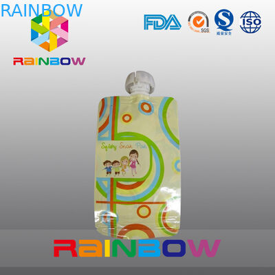 Мешок Spout мешка еды младенца качества еды упаковывая с верхним Spout & прочной застежкой -молнией