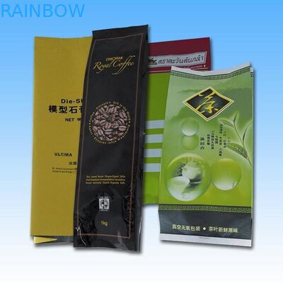 Уплотнение упаковывая, мешок квада Gusset алюминиевой фольги бортовое Pacakging кофе/чая