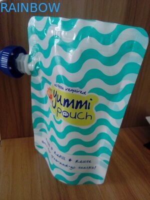 Многоразовый водоустойчивый упаковывать мешка Spout стоит вверх Ziplock мешок еды младенца с Spout