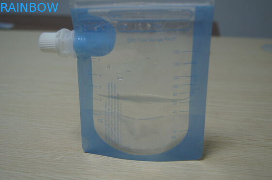 Многоразовый прозрачный двойной Ziplock BPA освобождает мешок Spout еды