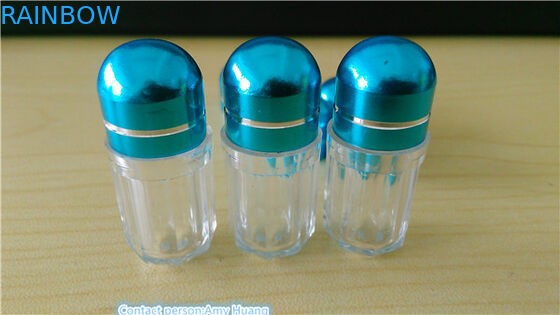 Небольшие пластиковые бутылки с таблетками для многоразового использования Пустые пластиковые контейнеры с таблетками для одной капсулы