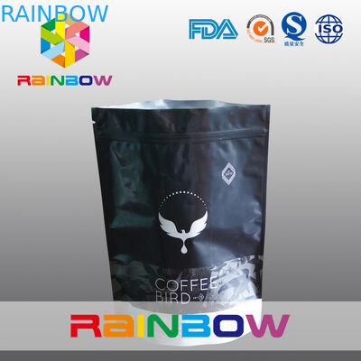 Изготовленные на заказ печатая 250g Matt стоят вверх Ziplock мешки кофейного зерна с клапаном