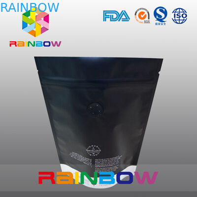 Изготовленные на заказ печатая 250g Matt стоят вверх Ziplock мешки кофейного зерна с клапаном
