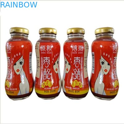 Ярлыки втулки сокращения бутылки воды PVC для детержентный упаковывать бутылки