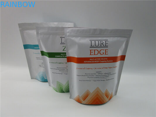 Матт стоит вверх влагостойкие сумки Гуссет дна 1кг с Зиплок