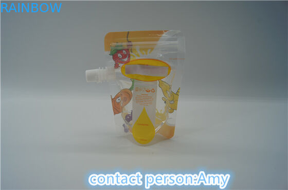 Эко мешка Споут печатания замка застежка-молнии сока УПРАВЛЕНИЯ ПО САНИТАРНОМУ НАДЗОРУ ЗА КАЧЕСТВОМ ПИЩЕВЫХ ПРОДУКТОВ И МЕДИКАМЕНТОВ упаковывая дружелюбное