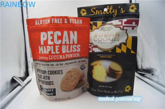 Пластиковая упаковка еды закуски кладет в мешки/саше для печений, мешок сыра 10оз с молнией