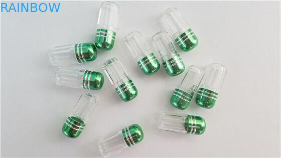 Пустая пластиковая бутылка для таблетки и капсулы/мужская бутылка пули таблеток повышения с крышкой металла