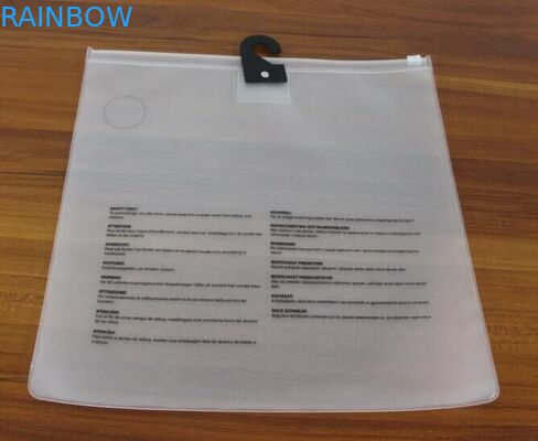 Силк полиэтиленовый пакет ева пользы перемещения печатания замороженный ясностью для одежд с молнией