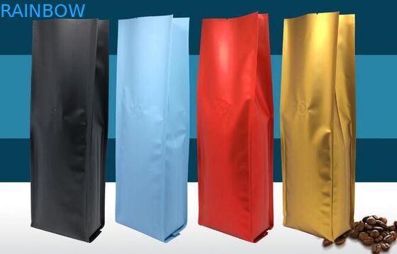 таможня 250г напечатала мешок алюминиевой фольги Зиплок упаковывая/сумки кофейных зерен пакета Дой зажаренные в духовке