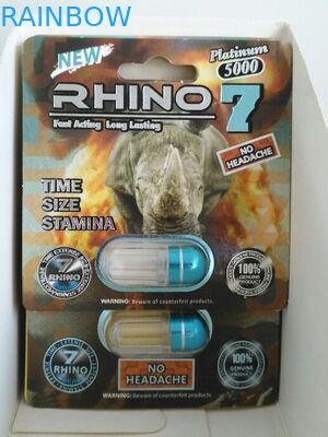 Контейнер таблетки повышения секса бумажной коробки ОДМ ОЭМ упаковывая мужской