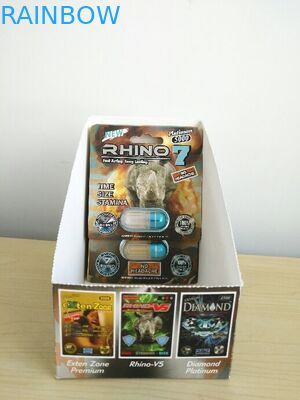 Контейнер таблетки повышения секса бумажной коробки ОДМ ОЭМ упаковывая мужской