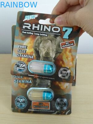 Контейнер таблетки повышения секса бумажной коробки ОДМ ОЭМ упаковывая мужской