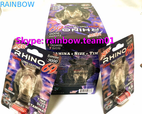 Мужские сексуальные пакеты пузыря медицины представления/изготовленная на заказ упаковка волдыря