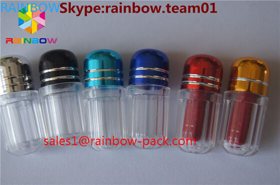 пластиковый член контейнеров капсул бутылок таблетки для продажи сформировал контейнеры капсулы бутылки голубые шестиугольные и восьмиугольную форму