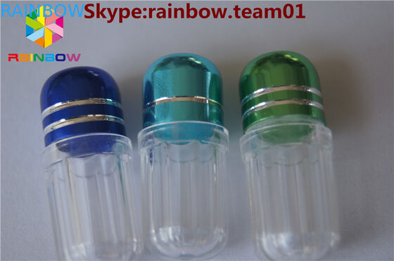 пустые пластиковые капсулы капсульная емкость капсульный корпус капсульная форма емкость шестиугольная форма капсульная бутылка