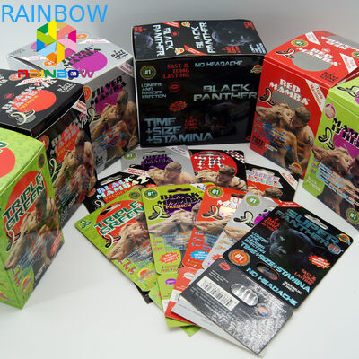 небольшие бутылки планшетов женского секса с металлом покрывают бутылку капсулы таблетки секса упаковывая с напечатанной упаковкой капсулы секса крышки