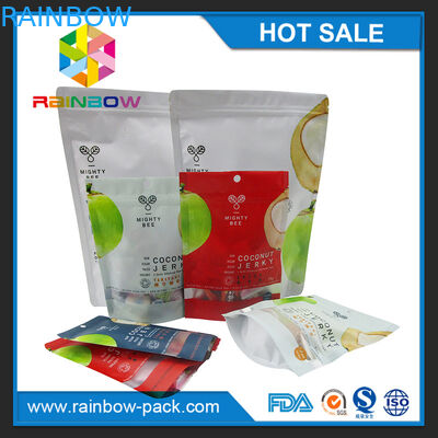 изготовленный на заказ холограм прокатывая пластиковые картофельные чипсы мешков застежка-молни-замка упаковывая сумку влаги проницаемую металлизировал фильм бопп