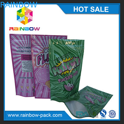 10г бпа мешков сумки сумки 1кг сумки 500г сумки 100г зиплок мылар многоразового свободный алюминиевый кладет видимое в темноте свечение в мешки - загерметизируйте мешок образца