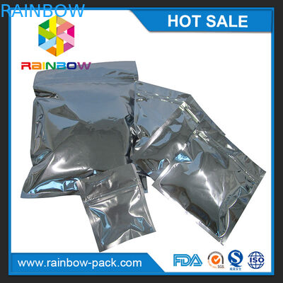 Таможня напечатала прокатанную фольгой мини зиплок сумку мылар для полиэтиленовых пакетов замка застежка-молнии трамбовки таблеток медицины очевидных