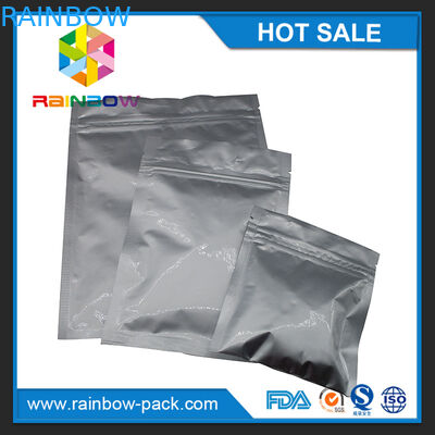 Таможня напечатала прокатанную фольгой мини зиплок сумку мылар для полиэтиленовых пакетов замка застежка-молнии трамбовки таблеток медицины очевидных