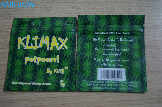 4Г 5Г 10Г опорожняют сумки потпоурри, специи Скообы Снакс упаковывая печатание гравуре сумок