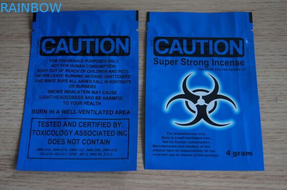 Ботанические специи выдержки упаковывая сумки, полиэтиленовые пакеты замка застежка-молнии ладана Климакс травяные