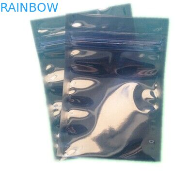 Нейлон большой анти- статической сумки серебряного замка застежка-молнии прозрачный/наполовину прозрачный