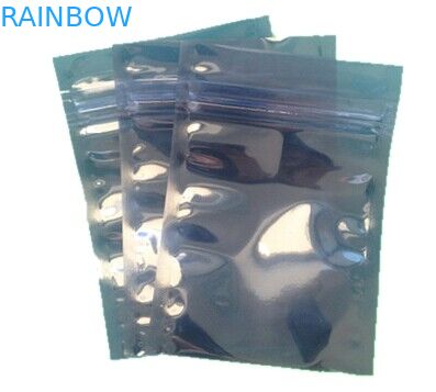 Нейлон большой анти- статической сумки серебряного замка застежка-молнии прозрачный/наполовину прозрачный