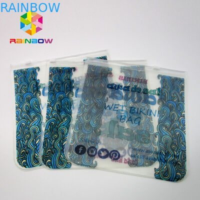 Прозрачная сумка бикини сумки ПВК, сумка Свимвеар ЕВА пластиковая с молнией