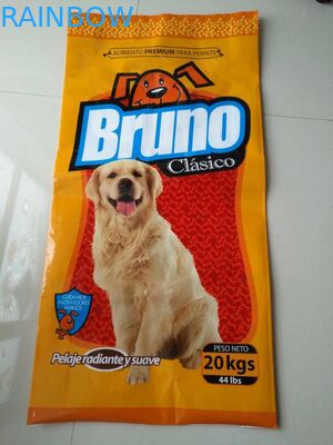 Гуссет сумки бортового хранения еды мешка Гуссет упаковывая бортовой для корма для животных любимца