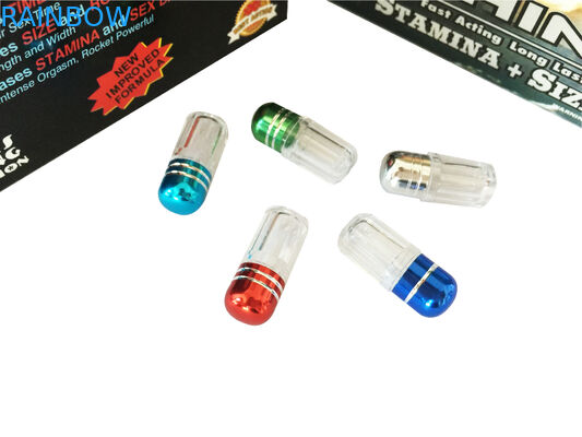 Красный носорог 69 капсул увеличения пениса раздражает бутылки медицины таблеток пули/секса пластиковые