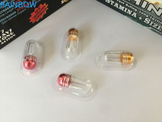 Красный носорог 69 капсул увеличения пениса раздражает бутылки медицины таблеток пули/секса пластиковые