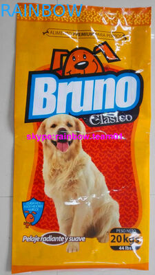 Изготовленная на заказ жара мешка корма для домашних животных кота - загерметизируйте аттестацию СГС сумки Гуссет любимца бортовую