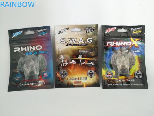 Прокатанные сумки таблетки биса мешка фольги еды упаковывая трудные медицинские Зиплок