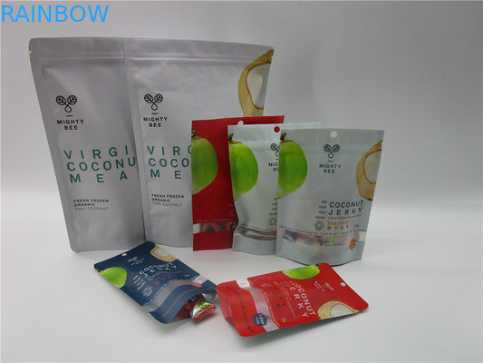 Зиплок напечатанный таможней многоразовый стоящий кладет упаковку в мешки сумки фольги обломоков печенья