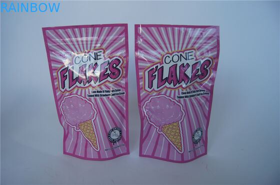 Списе сумки верхней части молнии Зиплок небольшая алюминиевая фольга ТХК/КБД для различного вкуса плода