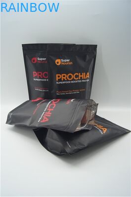 Качество еды стоит вверх мешок с молнией для упаковки порошка встряхивания