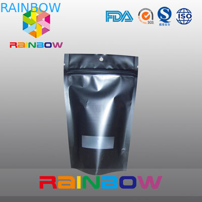 Многоразовая штейновая черная печать Гравуре сумки кофе Дойпак Зиплок влагостойкая